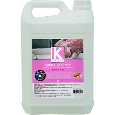 CRÉME LAVANTE MAINS PARFUM AMANDE KARZHAN 5L S58102