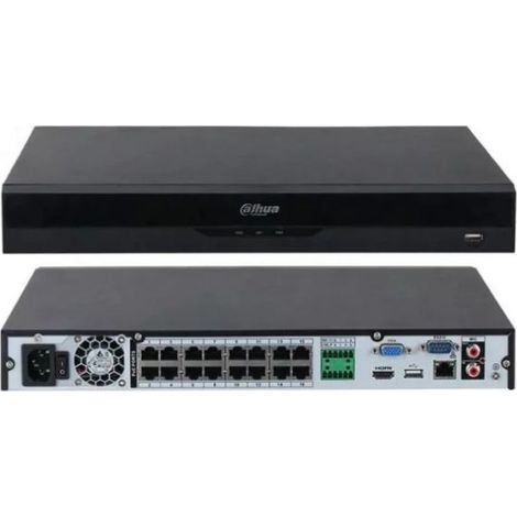 Dahua registratore 16 canali IP 12MP 16POE  - NVR2216-16P-I2 (1080p) S