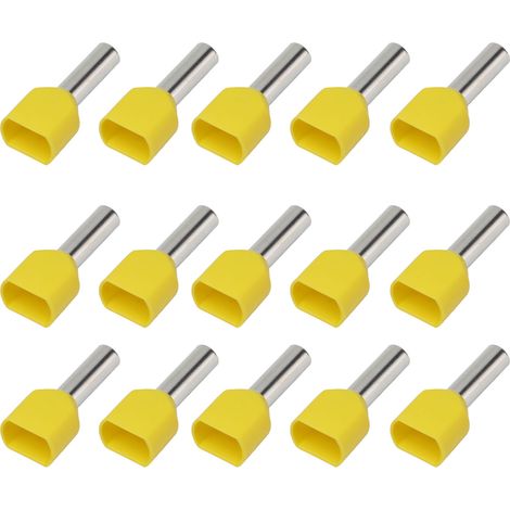 Lot de 100 Embouts Isolés Manchons Électriques à Sertir TE4012 pour Câblage Machines et Équipements Industriels (1/5)