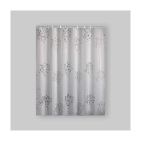 RIDEAU DE DOUCHE EN POLYESTER «PARFUMÉ» 240x200 cm - (1/3)