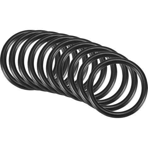 30 x 24 x 3 mm Nitrile Rubber O-Rings 10 Pieces Round Black (1/5)