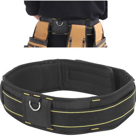 Ceinture porte-outils pour homme, sacoche à outils robuste, ceinture porte-outils, idéale pour les charpentiers, électriciens, menuisiers et ouvriers du bâtiment. Un cadeau parfait pour papa. (1/5)