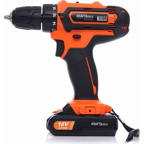 Taladro atornillador KD3065 de iones de litio de 18 V (1/5)