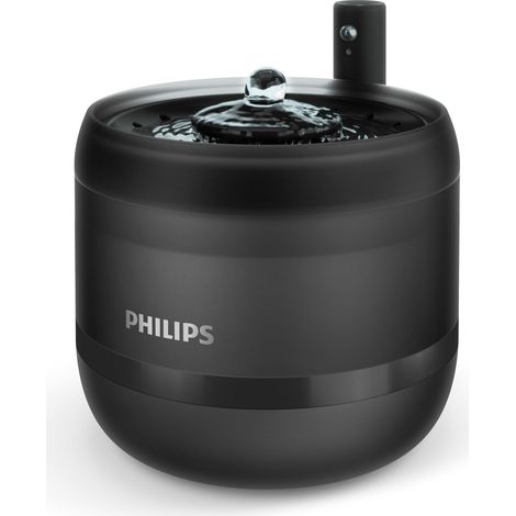 Fontanella d'acqua Philips PAW3210/02 Smart per gatti con sensore 2.2L Nero (1/5)