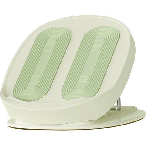Planche inclinée pour étirement des mollets, en polypropylène, pour l'inversion des pieds et le fitness en intérieur (vert, 15 vitesses). (1/5)