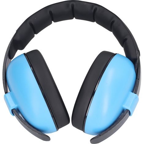 Casque antibruit pour bébé, protection auditive, réduction du bruit, casque pour nourrissons, bleu