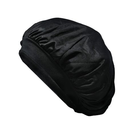 Gorro de dormir de satén con rizo (1/4)