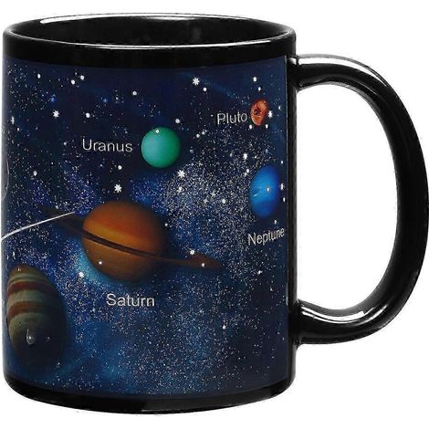 Mug thermosensible en céramique, 330 ml, usage familial, lot de 1