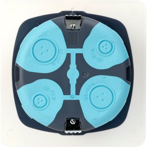 DEBFLEX - BOITE DE DERIVATION ENCASTREE STOPAIR MULTIMAT + COUVERCLE Ø85/P40 - 718871