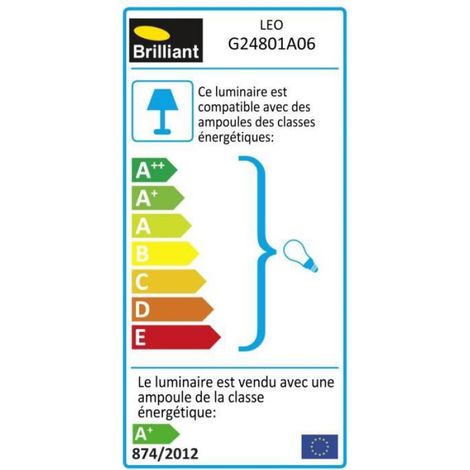 Lampe Pince - LED GU10 3 W - Orientable Métal Noir - Pour Bureau Étude - 1 Pièce (1/2)