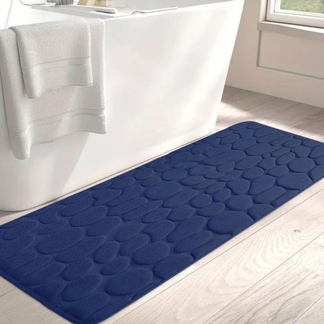 Saugfähige Mikrofaser-Badematte 60 x 180 cm, rutschfest. (1/5)