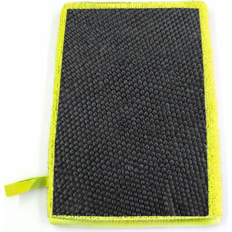 Gant d'argile à pois jaune de décontamination (1/5)