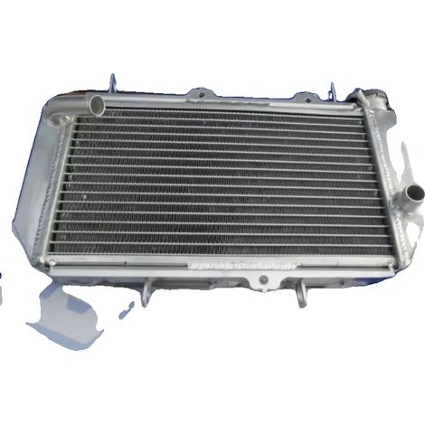 Radiador de aluminio, fabricado a medida para Yamaha YFZ450R/YFZ450X, diseño ligero, mayor capacidad de refrigeración, fácil instalación, construcción duradera. (1/5)