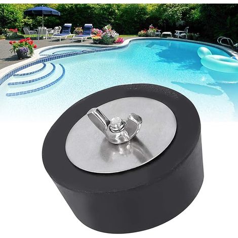 Bouchon d'hivernage, Extension Caoutchouc Piscine Accessoires raccord hiver tuyauterie Piscine 63 mm (1/5)