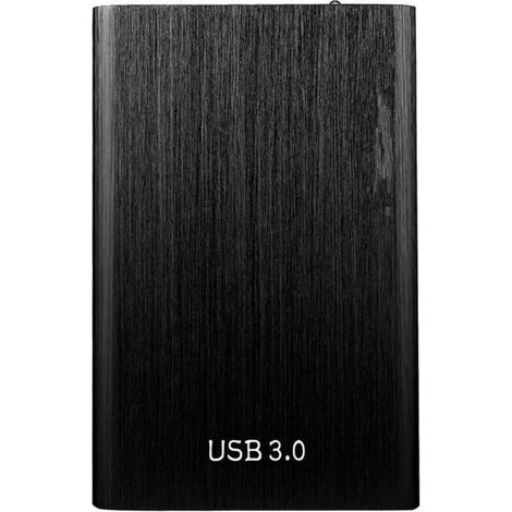 Disque dur externe portable SATA HDD 1 To USB 3.0 Transferts de fichiers ultra-rapides-Chrom (1/4)