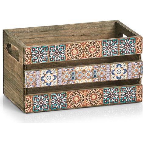 Deko-Kiste für Accessoires, MOSAIC, 24 x 14 x 13,5 cm, ZELLER - ZELLER (1/4)