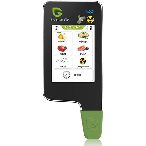 Testeur de nitrates Greentest-Eco6 pour la cuisine - Version améliorée - Testeur de qualité de l'eau par rayonnement - Capacitif (1/5)