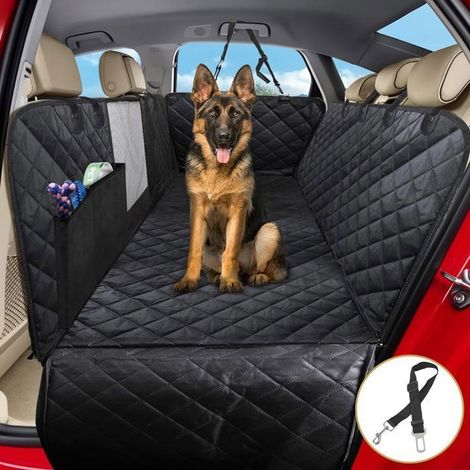 Housse de Siège d'Auto pour Chien, Protection Universelle avec Fenêtre de Visualisation (1/5)