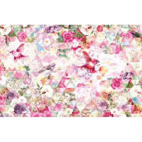 Papier Peint intissé Disney Winnie l'ourson et ses amis font de la balançoire 200 cm x 280 cm (1/4)