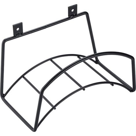 Support Tuyau Arrosage Mural Support pour Tuyau d'arrosage en métal Support mural en métal support de tuyau d'eau Support mural pour tuyau d'arrosage pour Enrouleur dévidoir jardin cour garage (1/5)