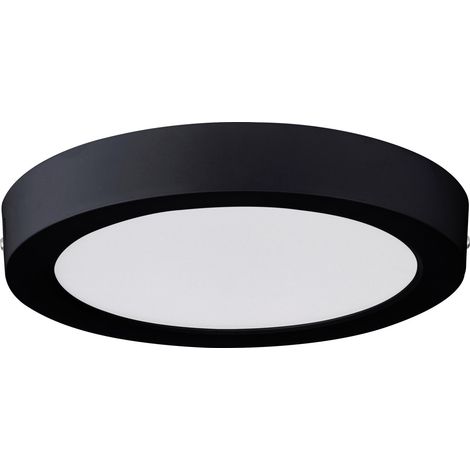 Eglo LED Deckenleuchte Idun-E schwarz Ø 22,5 cm warmweiß Deckenlampen & Kronleuchter