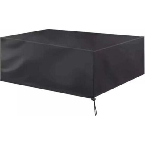 Garden furniture cover, 210D fabric, suitable for table and sofa sets (242 x 162 x 100cm) (1/4)