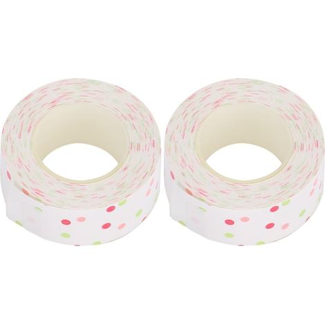 2 Rouleaux d'Étiquettes Thermiques pour KINGJIM TEPRA LR5C - Papier pour Étiqueteuse de Bureau (EQT005) (1/5)