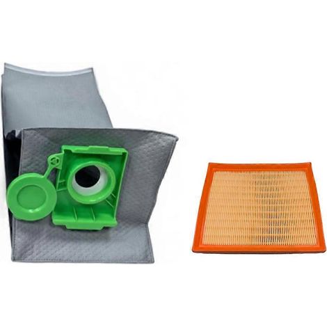 Sac à poussière réutilisable avec élément filtrant pour aspirateur Festool CT26 CTL 26 E - Accessoires pour aspirateur - Sac de collecte de poussière haute capacité (1/5)