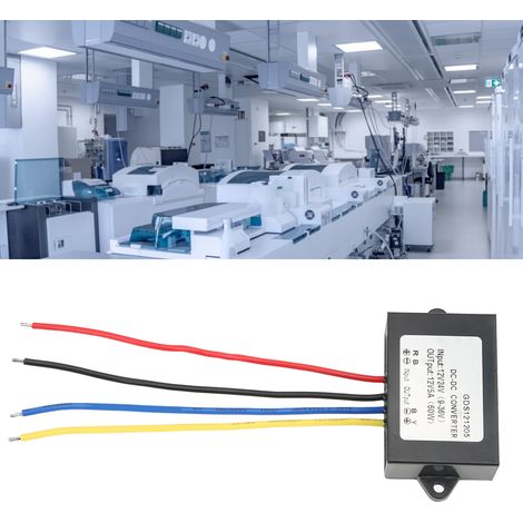 Module régulateur de tension CC étanche 12 V/24 V vers 12 V 5 A (1/5)