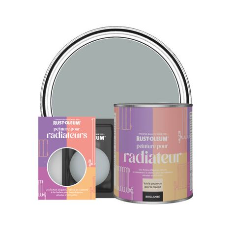 Peinture pour Radiateur, Finition Brillante - Gris Minéral (1/3)