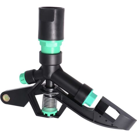 360degré Asperseur Rotatif à Degrés Pour Pelouse Pulvérisateur Eau Avec Portée Réglable Outil Arrosage De Jardin Arroseur Pulvérisateur Sans Métal (1/5)