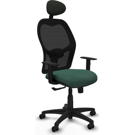 Silla de oficina piqueras y crespo Alocén negro soporte lumbar (1/2)