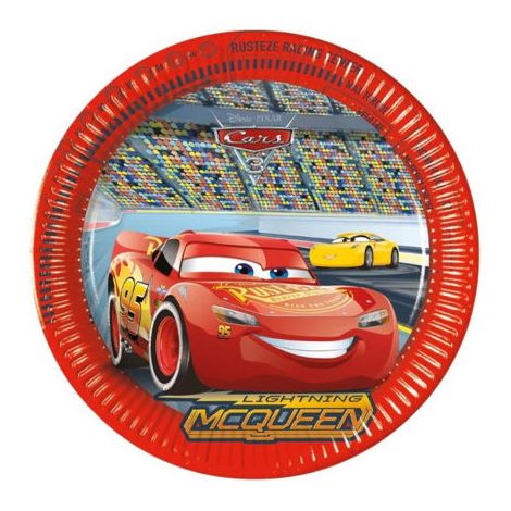 PLATOS 23CM CARS 8U.