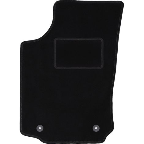 Alfombrilla de conductor negra para: Opel Corsa C hatchback (2000-2006) (1/5)