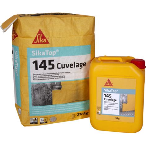 SIKA Sikatop 145 Revestimiento Impermeabilizante - Gris - 25kg (1/2)