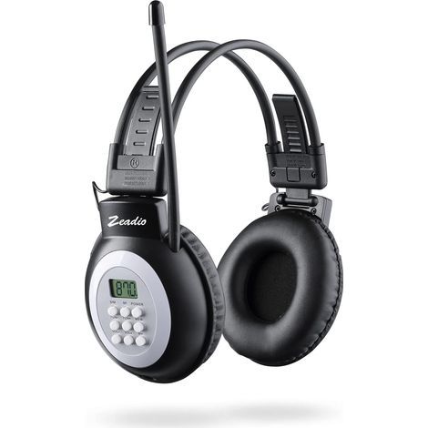 Headphone Radio, Portable Personal FM Radio Stereo Headset Radio Receiver for Walking, Jogging and Daily Work (1/5)