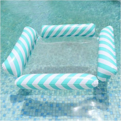 Hamacs aquatiques, tapis flottants gonflables, matelas de natation, jouets pour fêtes à la piscine