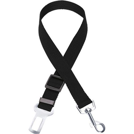 Ceinture de sécurité pour voiture pour animaux de compagnie, réglable, laisse de voyage pour petits et moyens chiens (1/5)