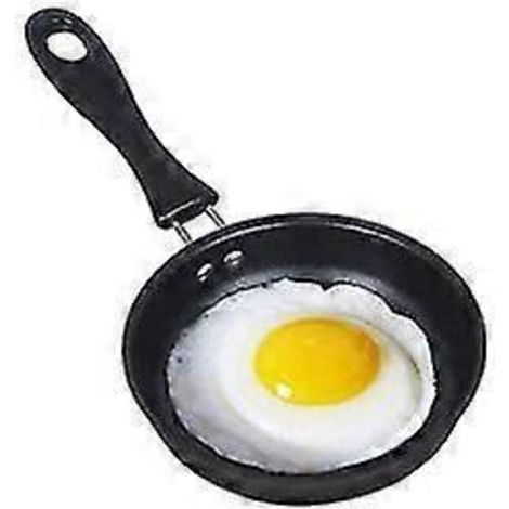 Mini poêle à induction - Poêle à omelette antiadhésive de 12 cm, compatible avec les plaques à gaz et à induction (unité) (1/5)