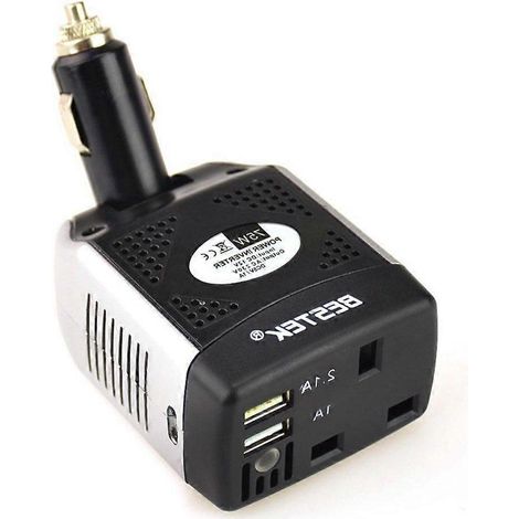 Compatible avec les modules d'onduleurs multiprises à protection hybride 250 V et l'interface allume-cigare USB 5 V, 75 W (1/5)