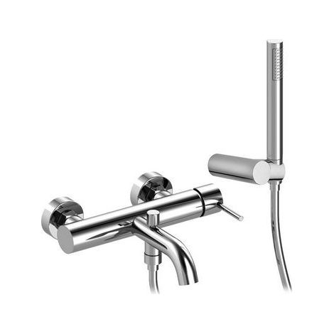 MISCELATORE MONOCOMANDO VASCA ESTERNO CON ACCESSORI Cromo