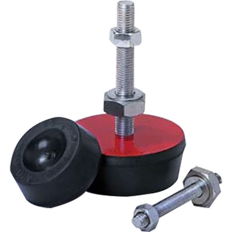 RS PRO M20 Ø 187mm capacité 2400kg en Caoutchouc naturel ( Prix pour 1 )
