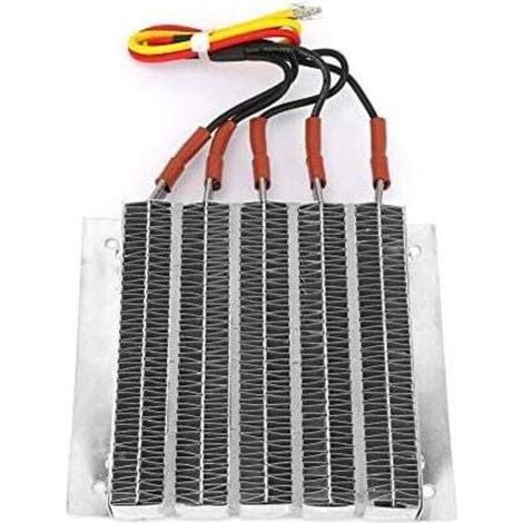 Ulisem1000W Température Constante Radiateur Électrique Ondulé avec Câble pour Chambre de Bureau(02-48V)