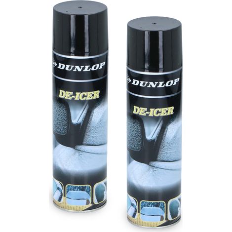 Lot de 2 Dégivreur 600ml Spray DUNLOP - Dégivrage Rapide Vitres Auto, Format Compact & Pratique (1/2)