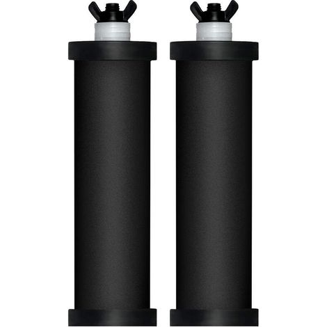 Filtros de repuesto de 2 piezas para purificadores de agua con sistema de filtración por gravedad (1/5)