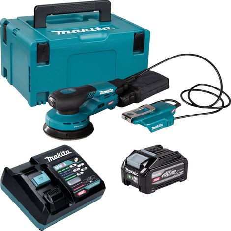 Makita BO 003 CGZ Lijadora rotorbital sin cable 40 V máx. 125 mm 3,0 mm carrera Sin escobillas Solo - sin batería, sin cargador (1/5)