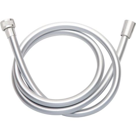 DISFLEX - Flexible douche univ. pvc blanc silverflex 1.50m