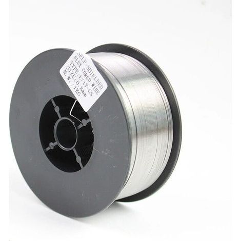 Bobine de fil à souder MIG MAG 0.8mm 1kg – Auto-protégé sans gaz – Faibles projections – Pour soudage extérieur et structures légères - E71T-GS (1/5)