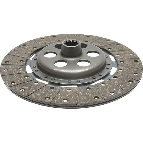 Disco frizione diametro esterno 300 mm, interno 1-23 mm, interno 2-29 mm, 10 scanalature per Massey Ferguson OEM 1680871M91 Breckner Germany (1/4)