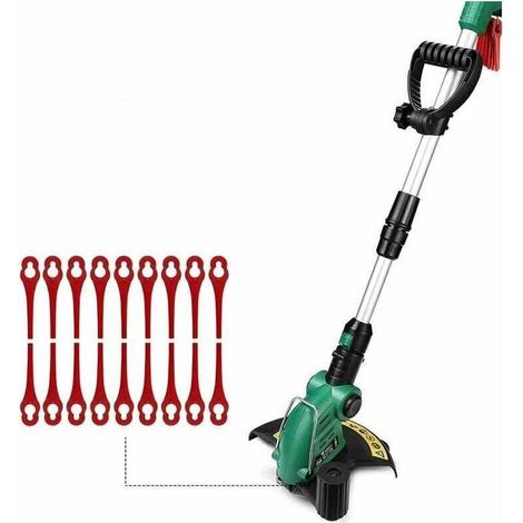 Packung mit 100 Ersatzmessern für Florabest LIDL Rasentrimmer FRTA 20 A1, FAT 18B2, FAT 18B3 (1/5)